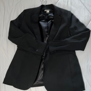 Black blazer worn twice